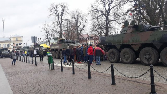 Spotkanie z żołnierzami z 12 Brygady Zmechanizowanej ze Szczecina